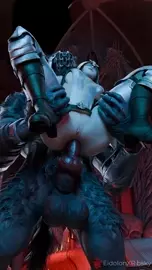 Werewolf Standing Anal