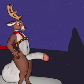 waiting santa claus deliver  alt cock vore long penis