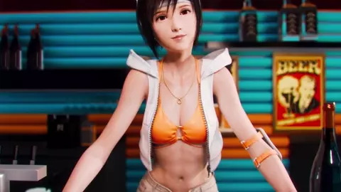 Yuffie & Tifa & Cloud - Ninja Stuff [Cerbskies][4K]