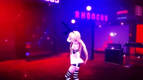 Shimakaze & Amatsukaze - Sugar Free [MMD R15] Hamselvish