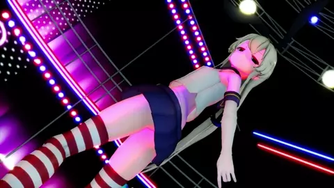 Shimakaze - Gimme × Gimme [MMD R18] Kirito126