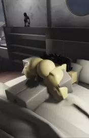 Demon of lust gets fucked by a bot~