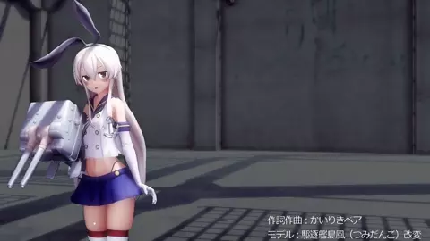 Shimakaze - Venom [MMD R15] Hachi Shiki