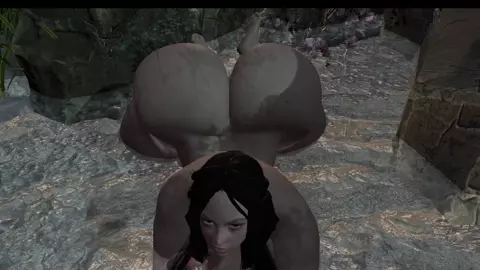 Lydia Bathing w/ The Adventurer (Handjob & Cowgirl)