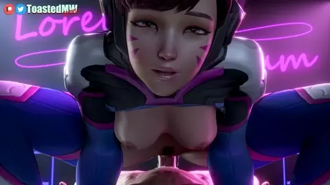 D.Va Cowgirl POV (ToastedMW)