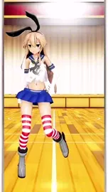 Shimakaze - Hi Fi Raver (vertical ver.) [MMD R18] RubyMMD