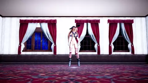 Shimakaze - Ghost Rule [MMD R18] RubyMMD