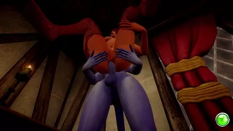 Futa Draenei anal bangs Elf