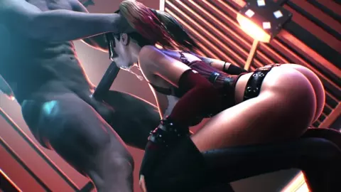 Harley Quinn Blowjob [Blacked][9Nithes][4K]