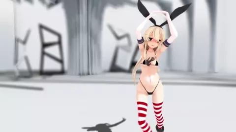 Shimakaze - Onegai Darling [MMD R15] ShamuMMD