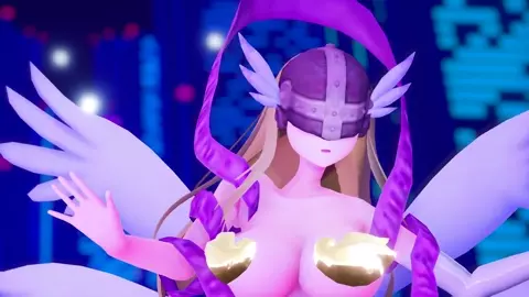 Angewomon in KUROMARU's trap! [ブラン]