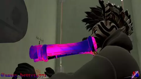 I went to a glory hole and he love sucking my horse cock