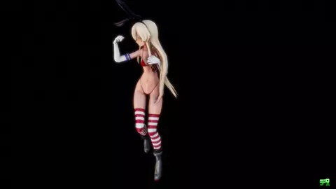 Shimakaze - Parastellar (B ver.) [MMD R15] Delor