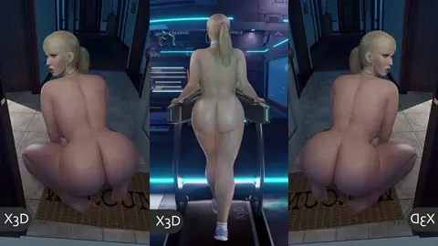 X3D: Samus' Ass Wiggle