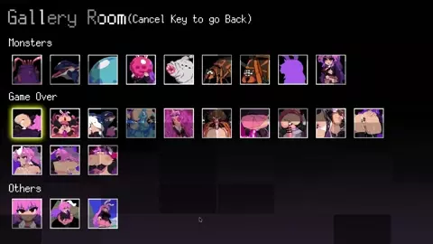 UdonGame - Game Over Gallery