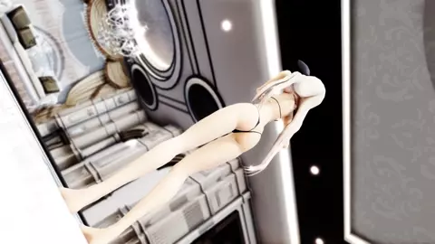 Shimakaze - Isshinfuran [MMD R15] Kuro Neko