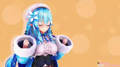 [Tsurara] Sad Cat Dance - Yukihana Lamy / Houshou Marine