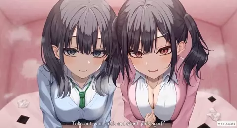 Mesugaki Twins Want to Make You Cum! (Engsub)