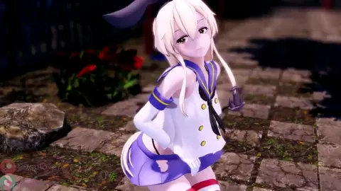 【R-18 MMD】 EXID - Up & Down - Shimakaze
