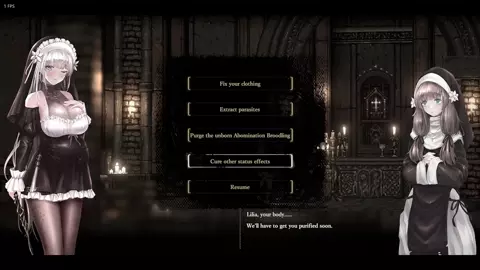 Sinisistar 2 - Lilia gives birth to Abomination Broodling.