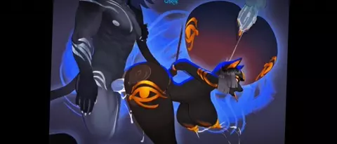 Golden eyes on that big ass you have my goddess