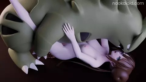 Rosa x Tyranitar - Rock-Hard Cock, Dark-Type Drip