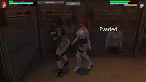 HRSL: Erza Scarlet vs Yuri Street Fight