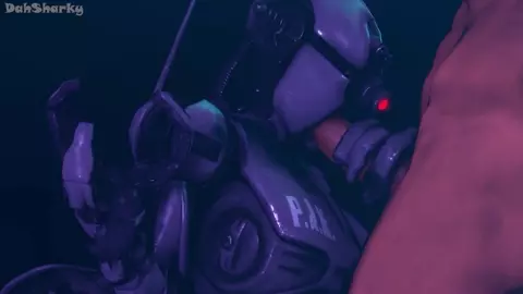 Assaultron Blowjob
