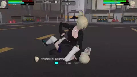 HRSL: Artoria vs Morgana Street Fight
