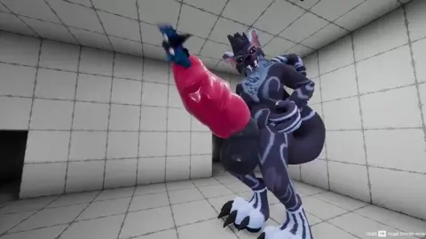 Cock vore by @causticcrux