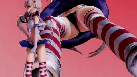 Shimakaze - I Love (Low View) [MMD R15] Norabito