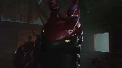 Scolipede in the stable.