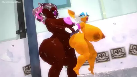 Octoling Girl fucking Rouge