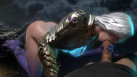 Aurora (Paragon) blowjob by Pewposterous