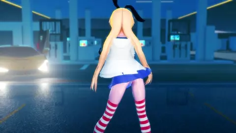 Shimakaze - Chewy (ver. 3) [MMD R15] Hamselvish