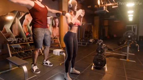 ADA WONG AT THE GYM