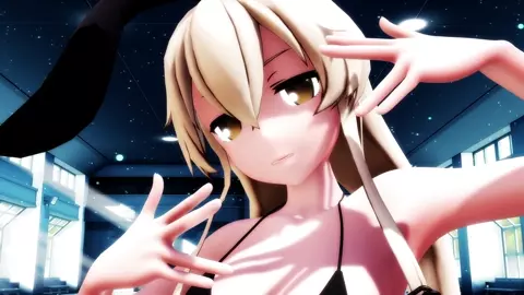 Shimakaze - Syzygy [MMD R15] Gib