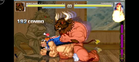 Minotaur and Horse man can't stop fucking Sugoroku's ass like beasts