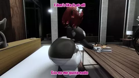 Desperate maid tries to keep her job by fucking her boss's son - RR34 SubEsp/Eng