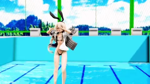 Shimakaze - Onegai Darling [MMD R15] Shakamoto