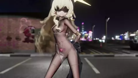 Late-night public strip dance - Tell Me