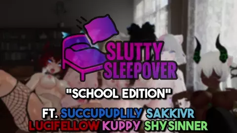 [JinkyVR] Six SLUTS get stuck in detention and have an ORGY