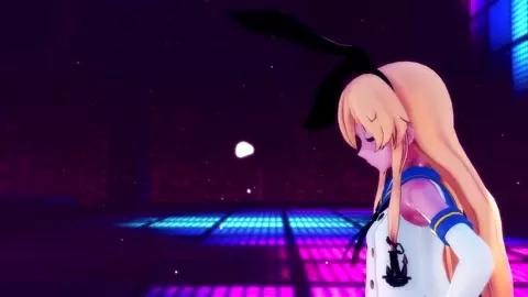 Shimakaze - Caramelldansen [MMD R15] Hamselvish