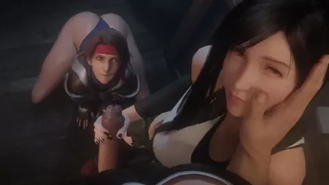 Tifa & Jessie Handjob Facial [White][9Nithes][4K]