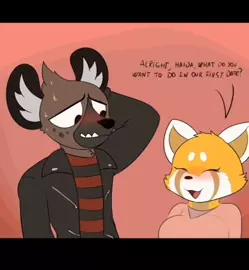 (Aggretsuko) Haida X Retsuko