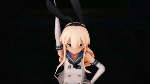Shimakaze - Shake It [MMD R18] 000MMD