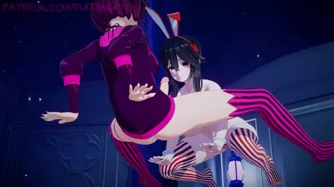 Pixie Fucks Woman in Bunny Suits - PuddingPixie