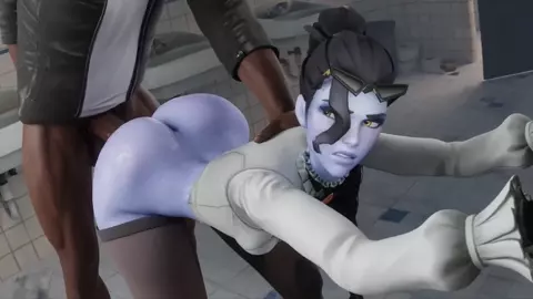 Widow's Bathroom Romp (Black) [Aphy3D]