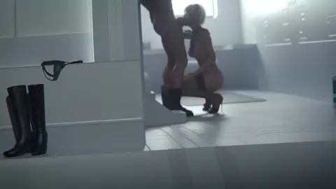 Nier Climax: Blowjob