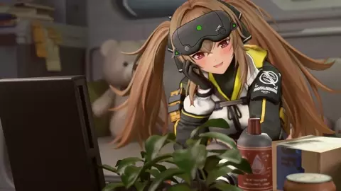 【GF2】UMP9 :3 Remember to lock the door